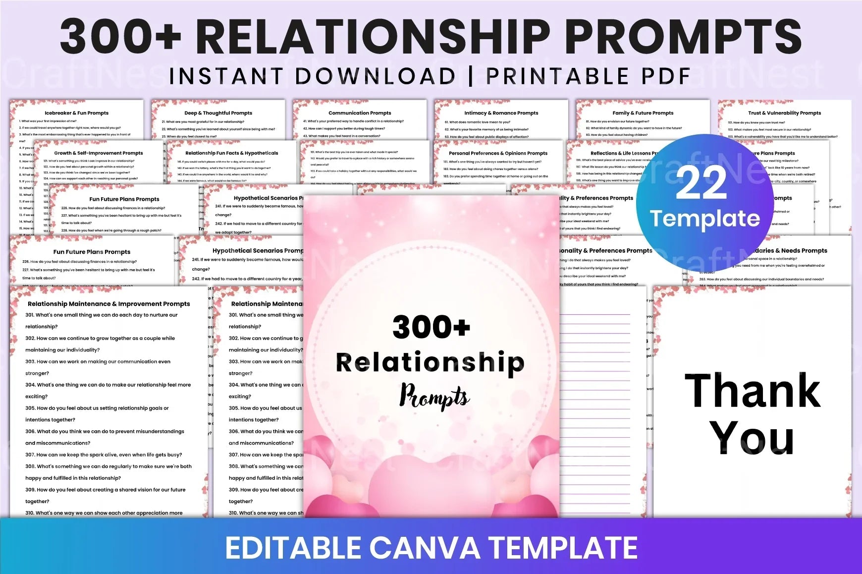 Engaging Relationship Prompts for Deeper Connections - CraftNest - Digital Crafting and Art