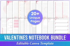 Valentine's Day Notebook - CraftNest - Digital Crafting and Art