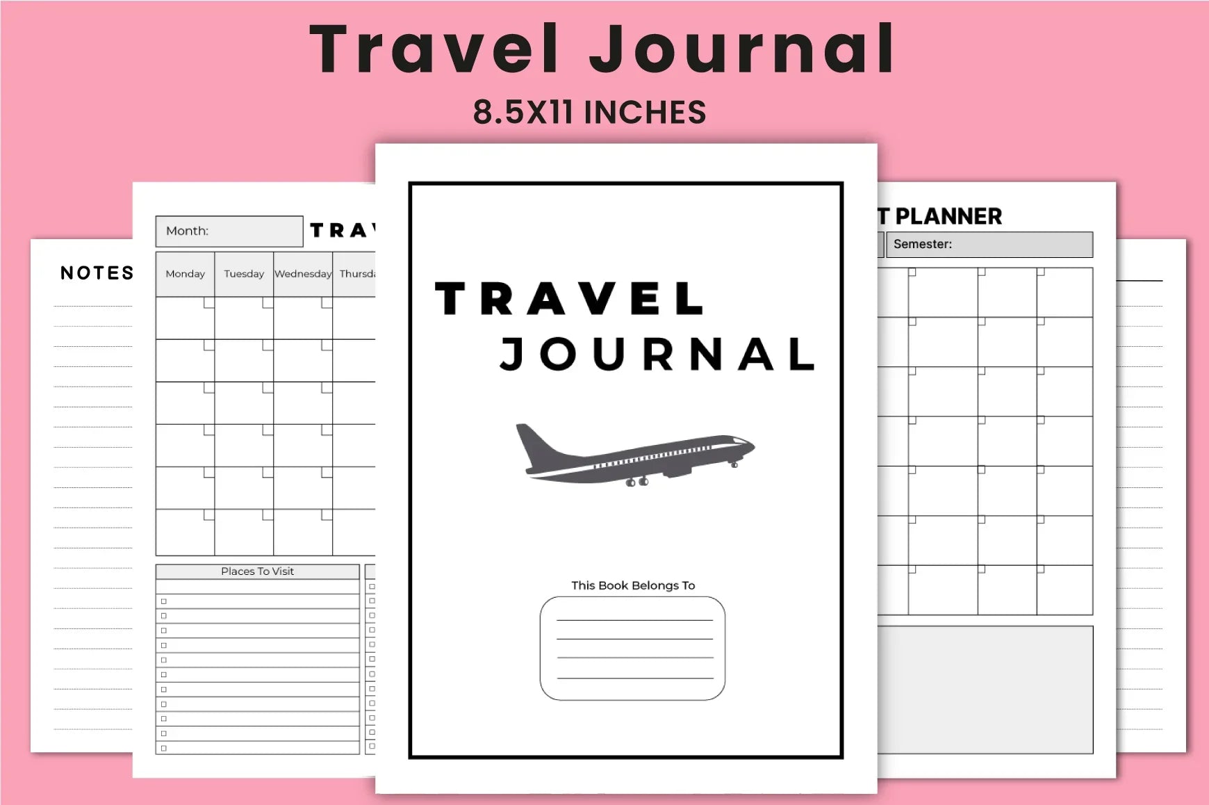 Travel Planner - CraftNest - Digital Crafting and Art