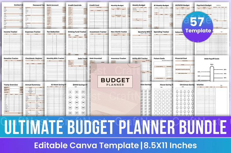 Ultimate Budget Planner Guide - CraftNest - Digital Crafting and Art