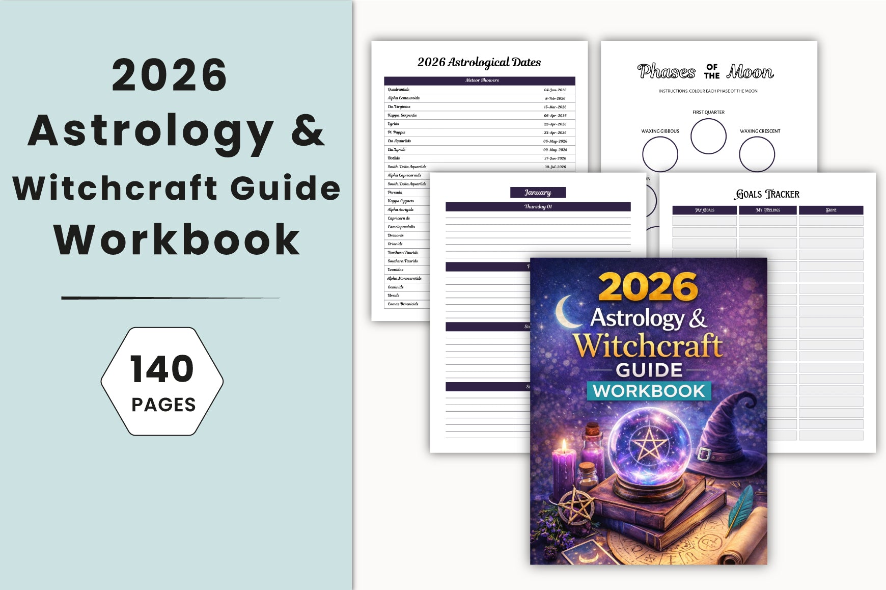 Astrology Witchcraft Guide Workbook