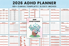 ADHD Planner for Effective Organization - CraftNest - Digital Crafting and Art