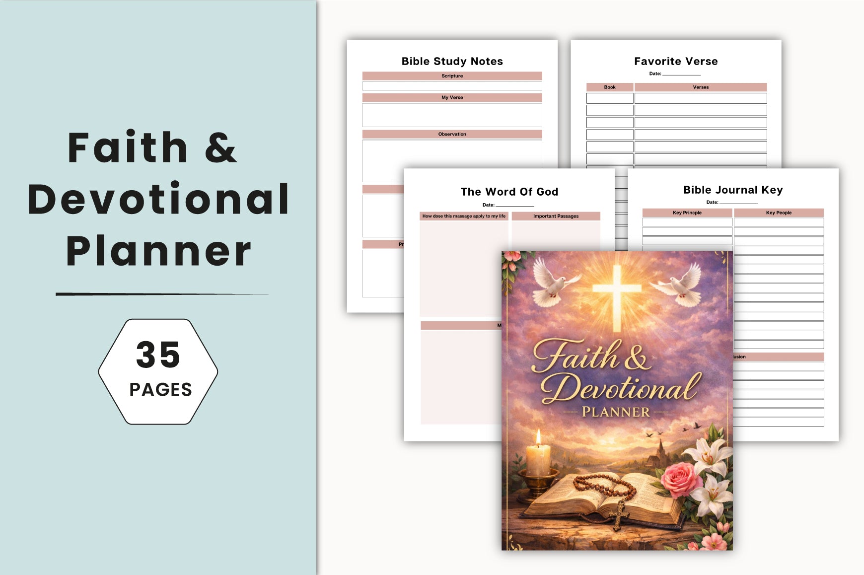 Faith Devotional Planner