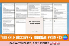 Self Discovery Prompts for Personal Growth - CraftNest - Digital Crafting and Art