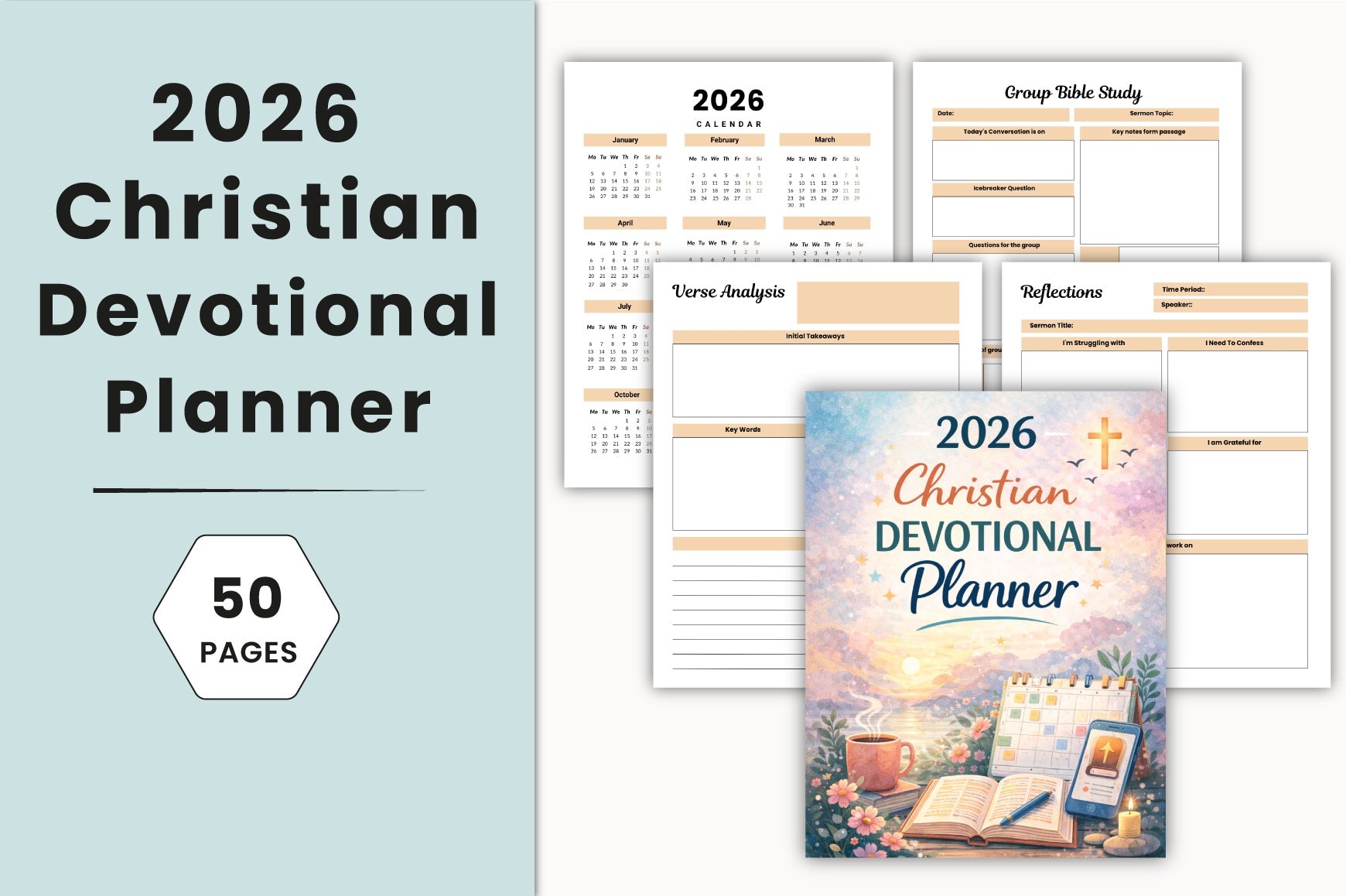 Christian Devotional Planner