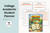 College Academic Student Planner