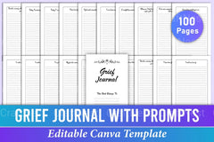 Grief with Prompts: A Guided Healing Journey - CraftNest - Digital Crafting and Art
