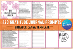 Gratitude Prompts for Daily Reflection - CraftNest - Digital Crafting and Art