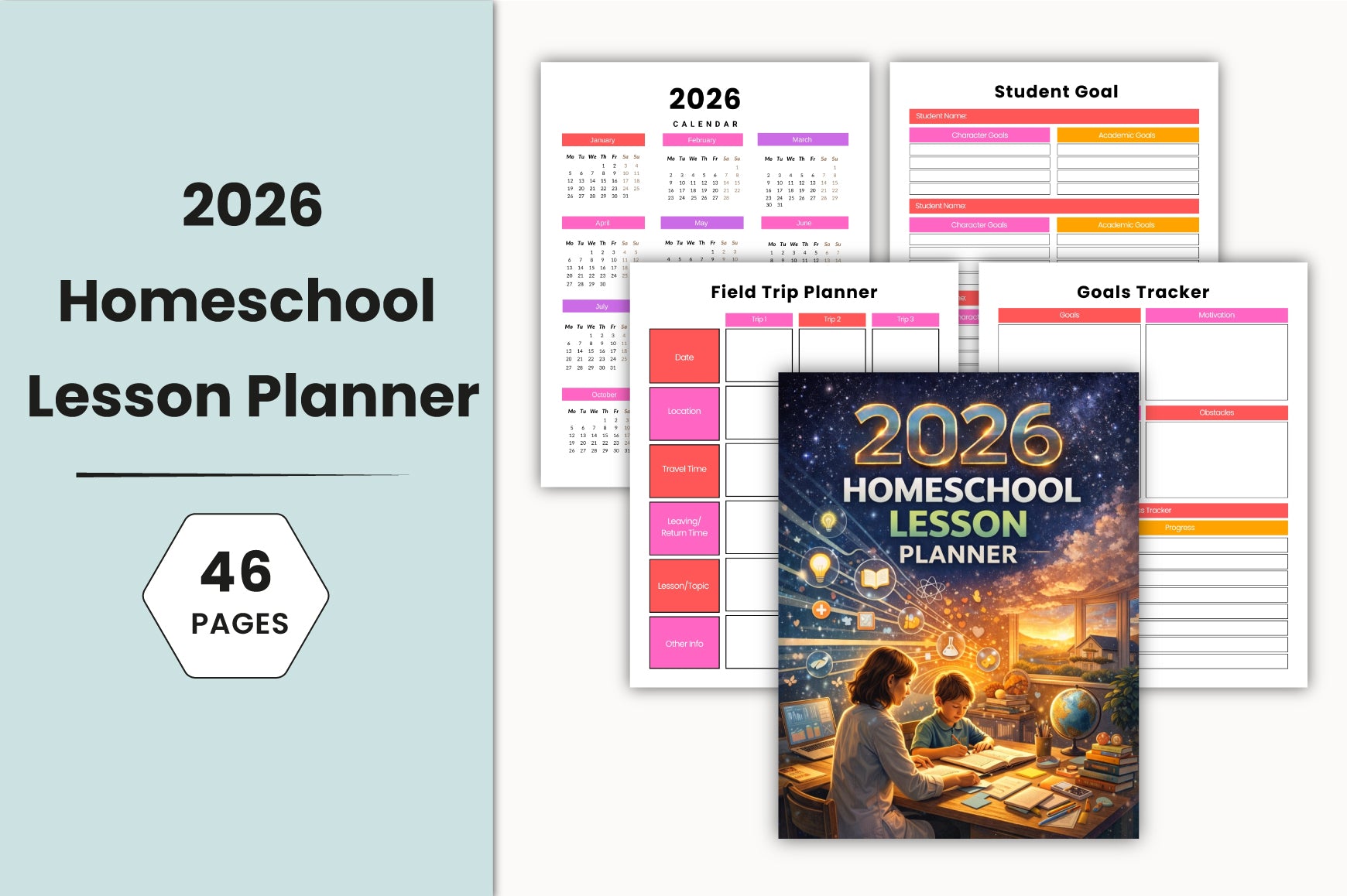 Homeschool Lesson Planner