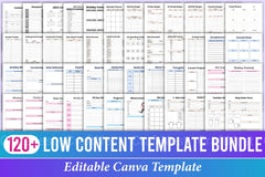 Low Content Template for Creative Projects - CraftNest - Digital Crafting and Art