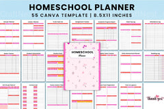 Ultimate Homeschool Planner for Effective Learning - CraftNest - Digital Crafting and Art