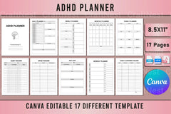 ADHD Planner for Effective Organization - CraftNest - Digital Crafting and Art