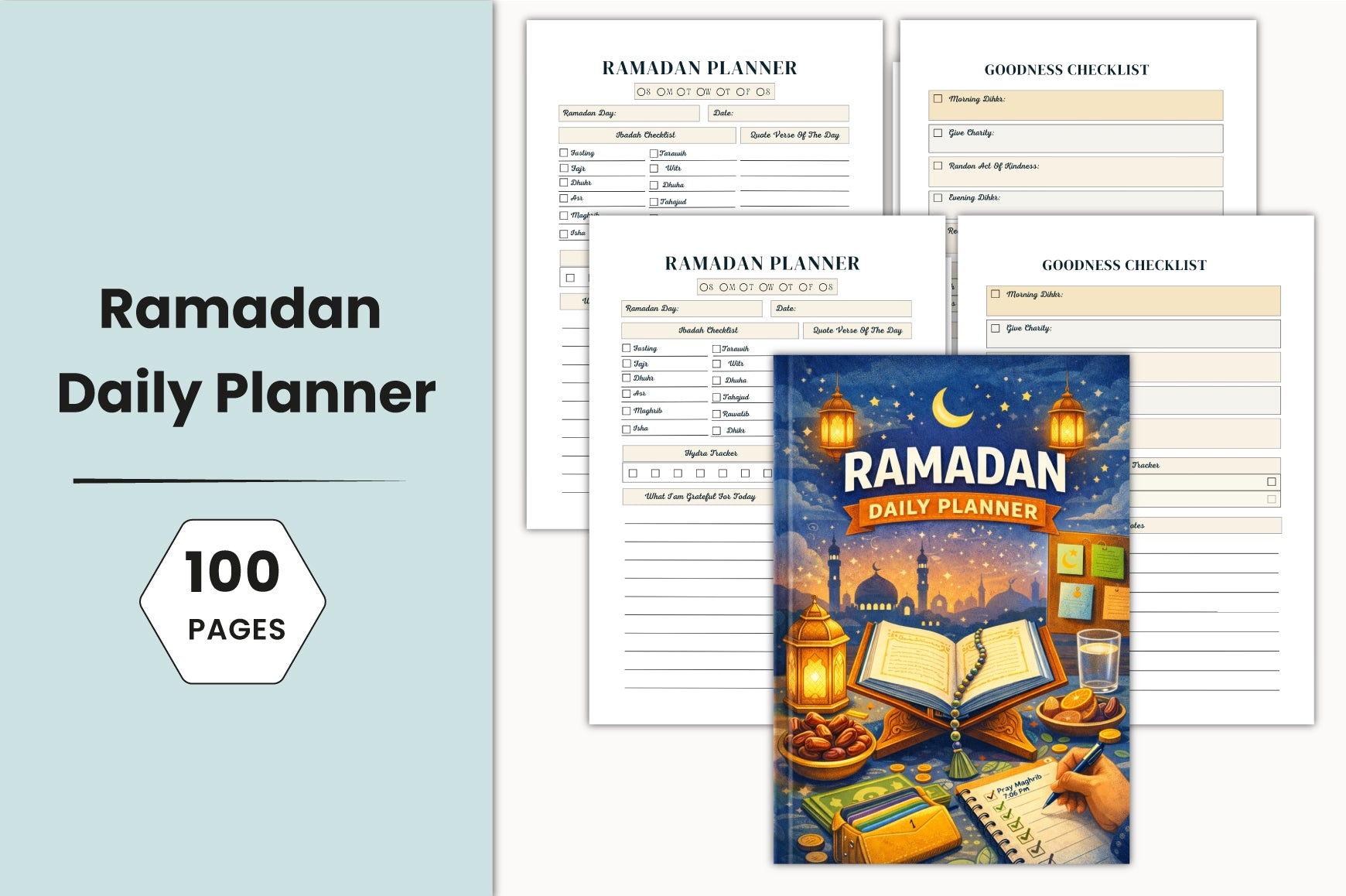 Ramadan Daily Planner
