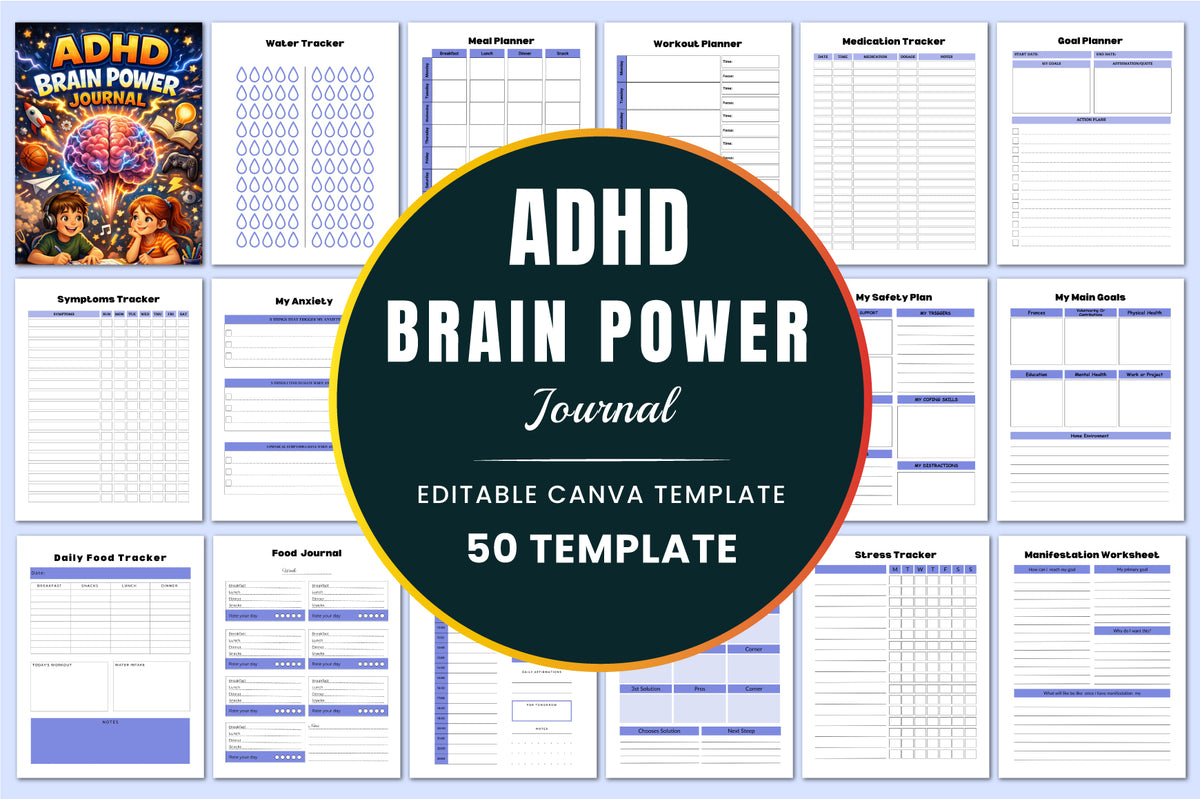 ADHD Brain Power Journal