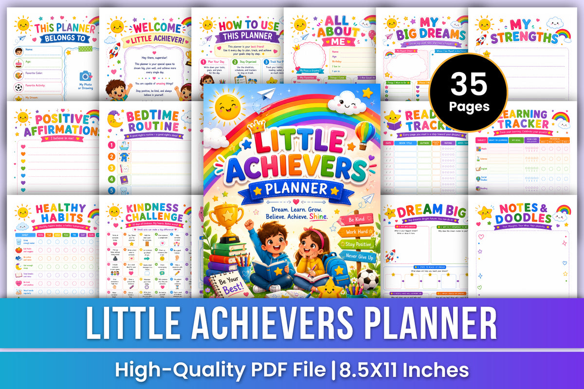 Little Achievers Planner