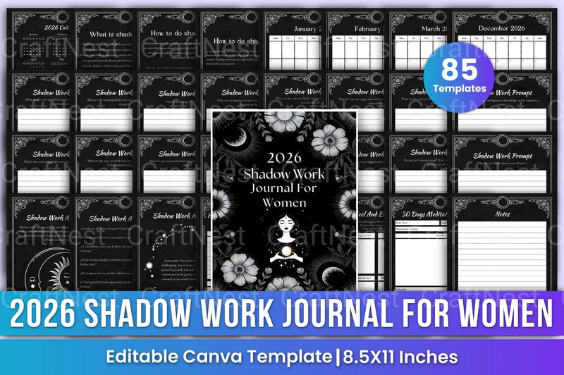 Empowering Shadow Work for Women - CraftNest - Digital Crafting and Art