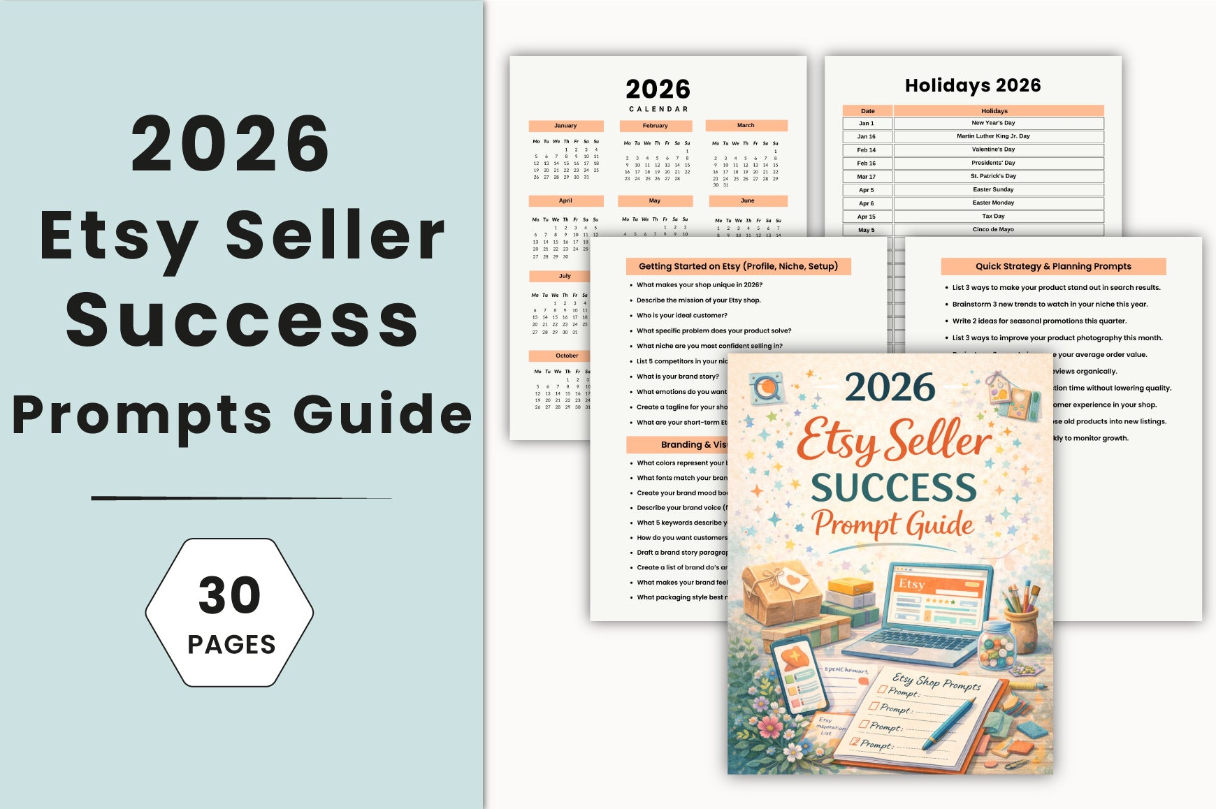 Etsy Seller Success Guide Prompts