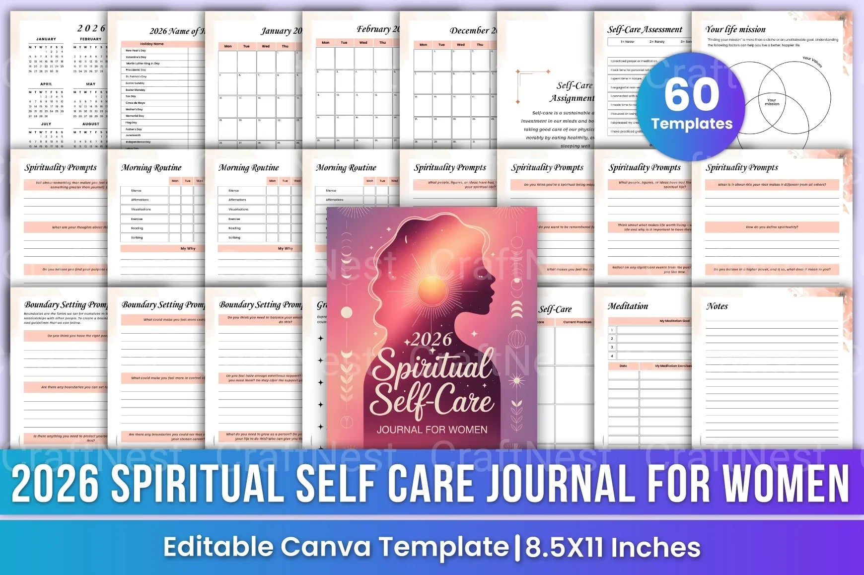 Spiritual Self-Care for Women - CraftNest - Digital Crafting and Art