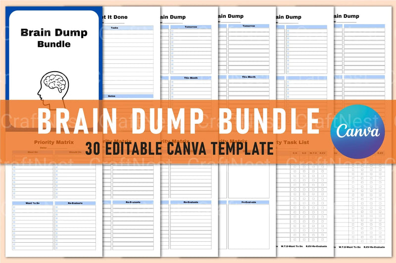 Brain Dump Ideas and Tips - CraftNest - Digital Crafting and Art