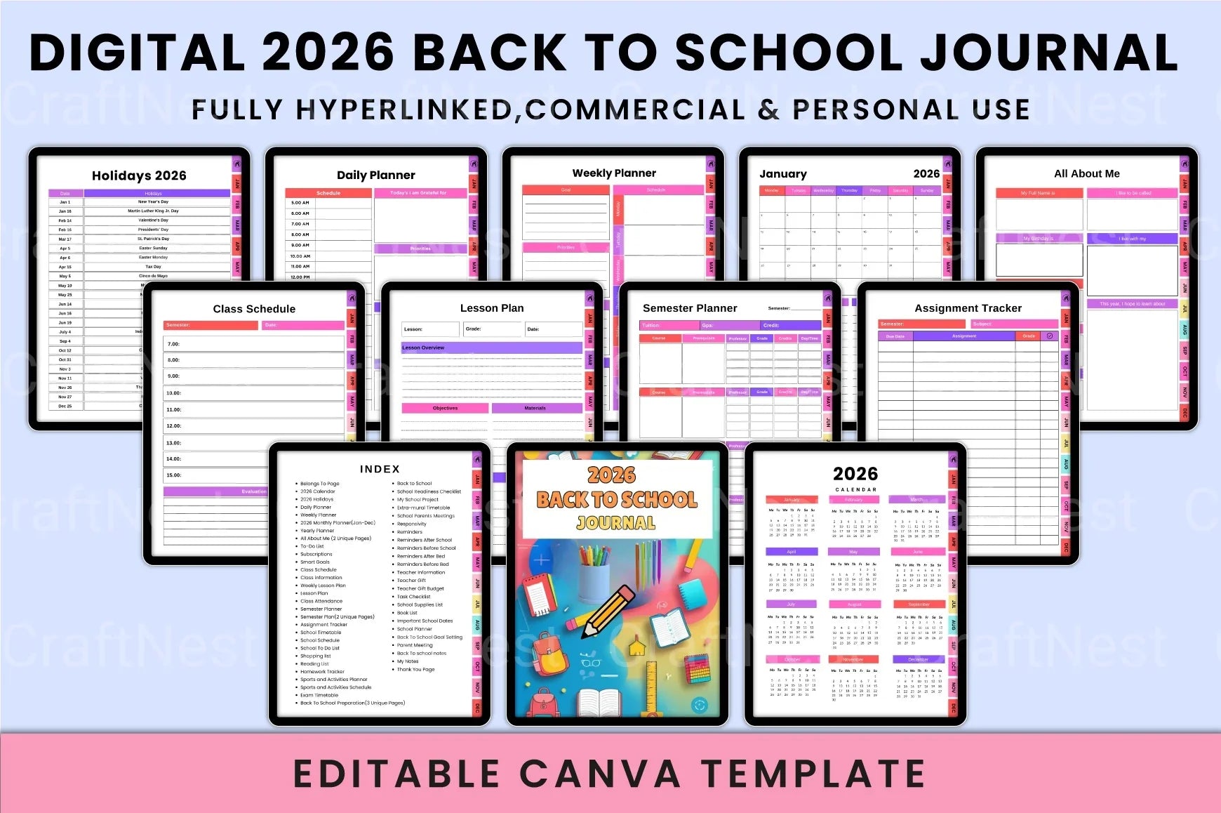 Back to School Essentials - CraftNest - Digital Crafting and Art