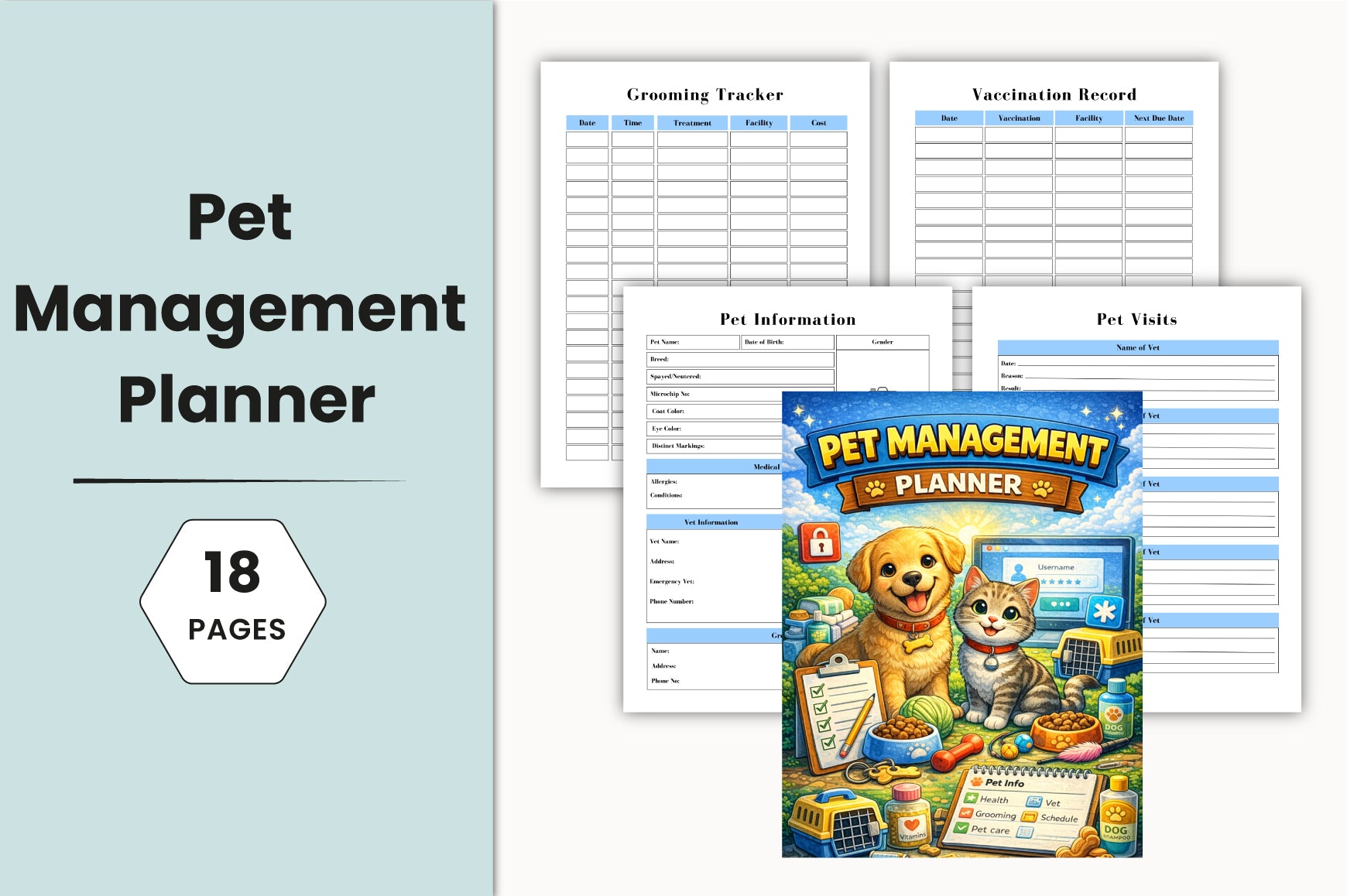 Pet Management Planner