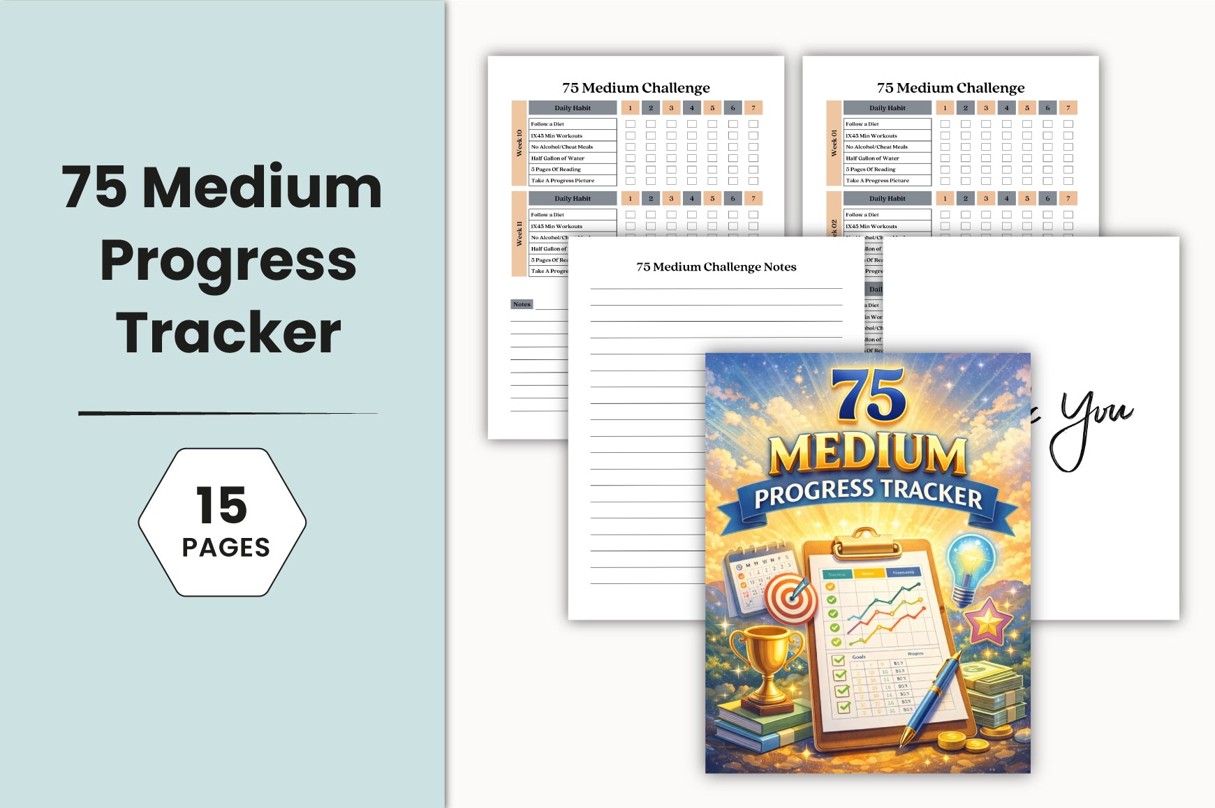 Medium Progress Planner