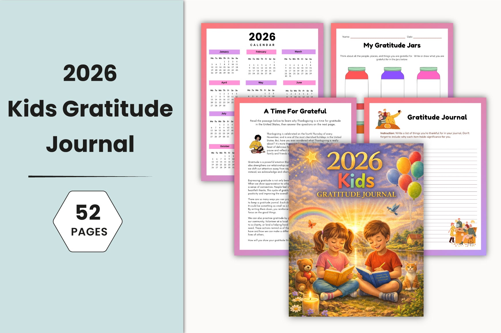 Kids Gratitude Journal