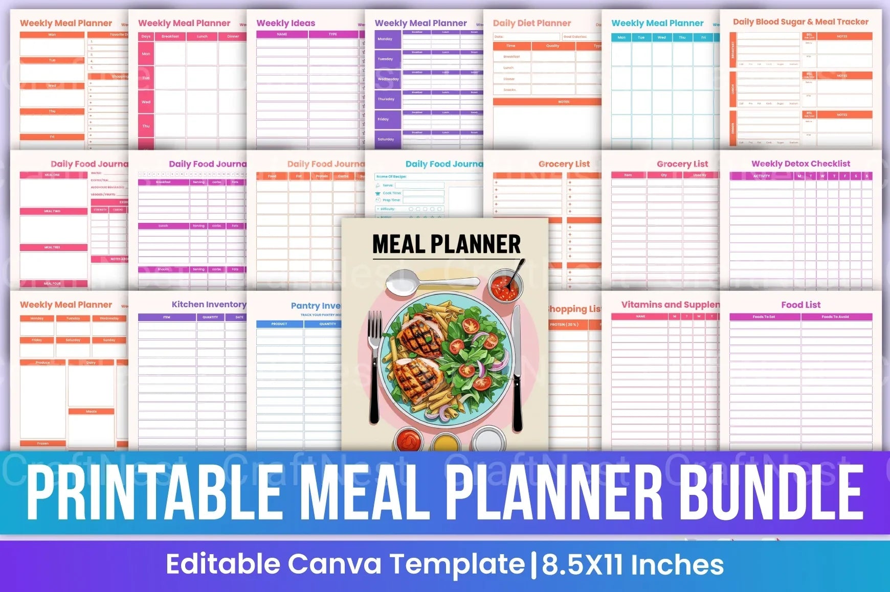 Ultimate Meal Planner Guide - CraftNest - Digital Crafting and Art