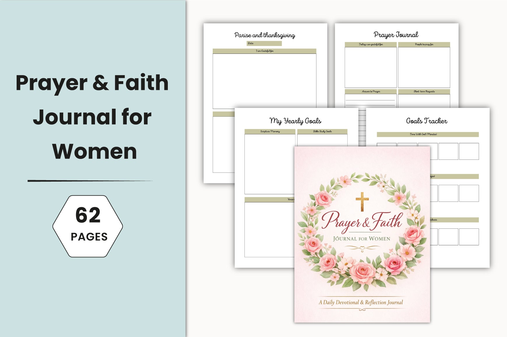 Prayer Faith Journal for Women