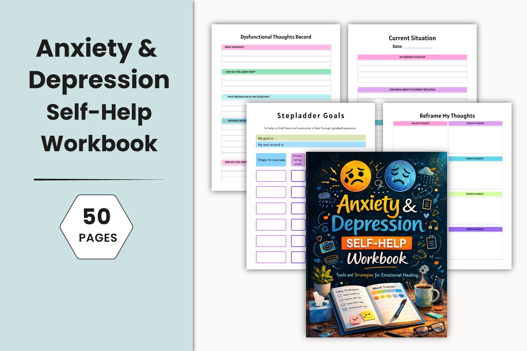 Anxiety and Depression Self-Help Workbook