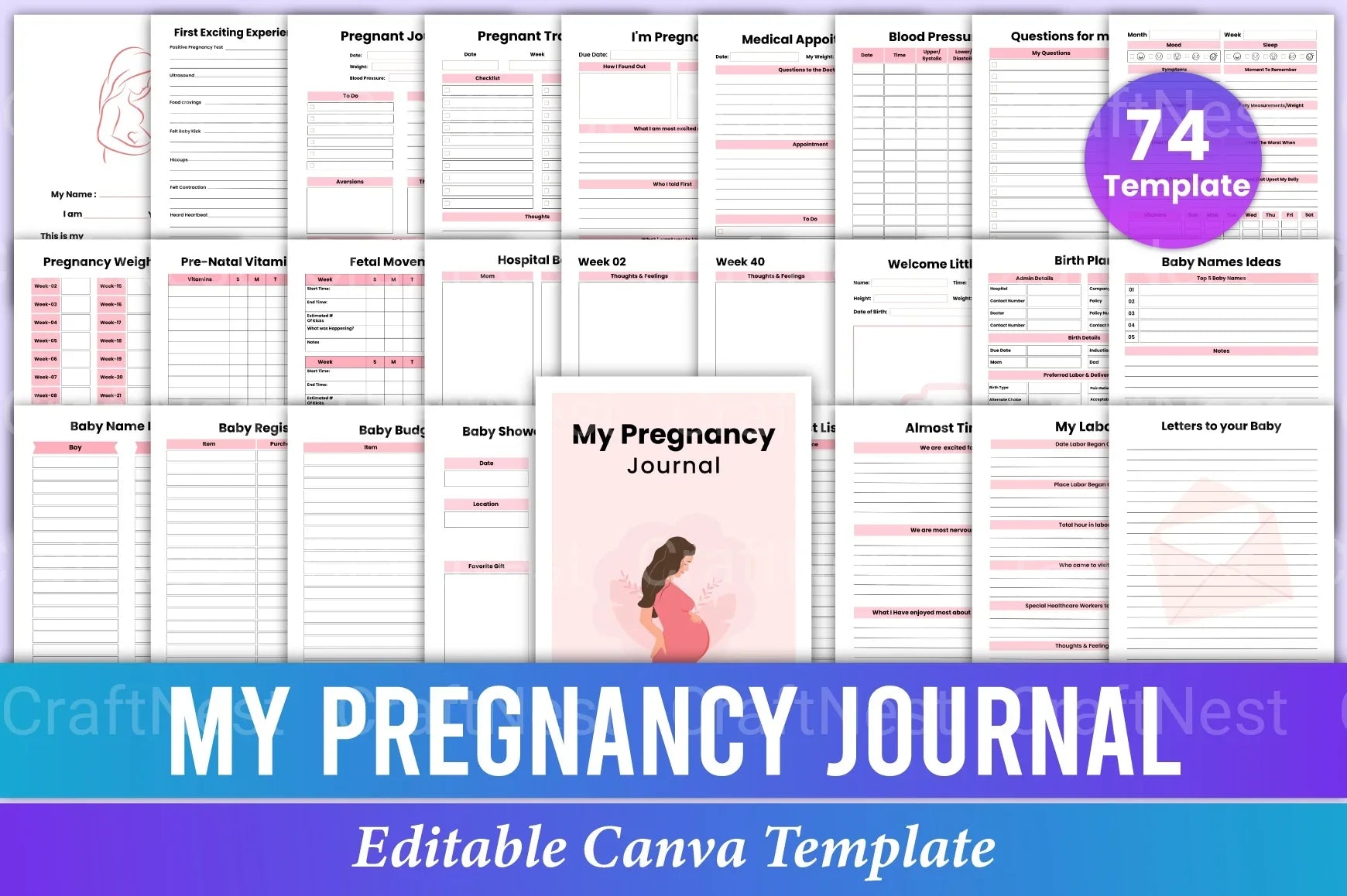 My Pregnancy Journey: Week 10 Update - CraftNest - Digital Crafting and Art