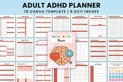 Adult ADHD Planner for Effective Organization - CraftNest - Digital Crafting and Art
