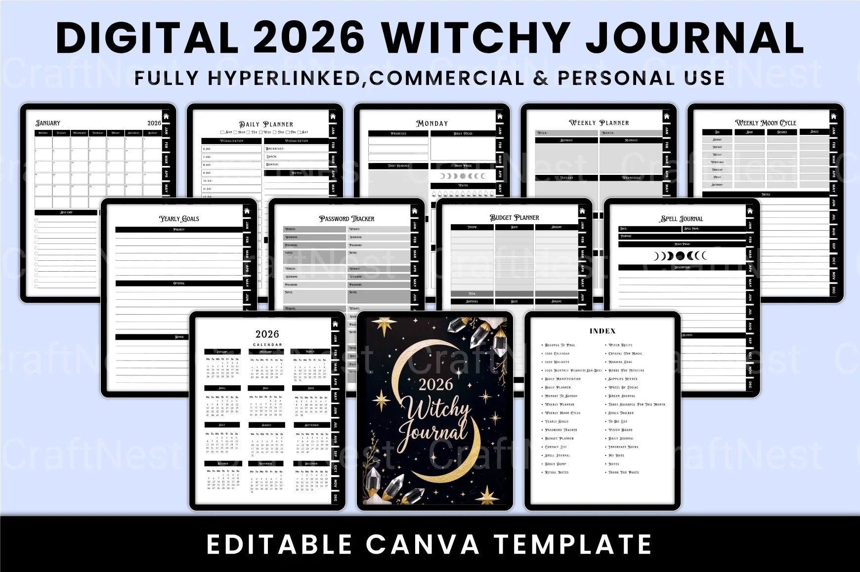 Witchy Design for Sublimation - CraftNest - Digital Crafting and Art