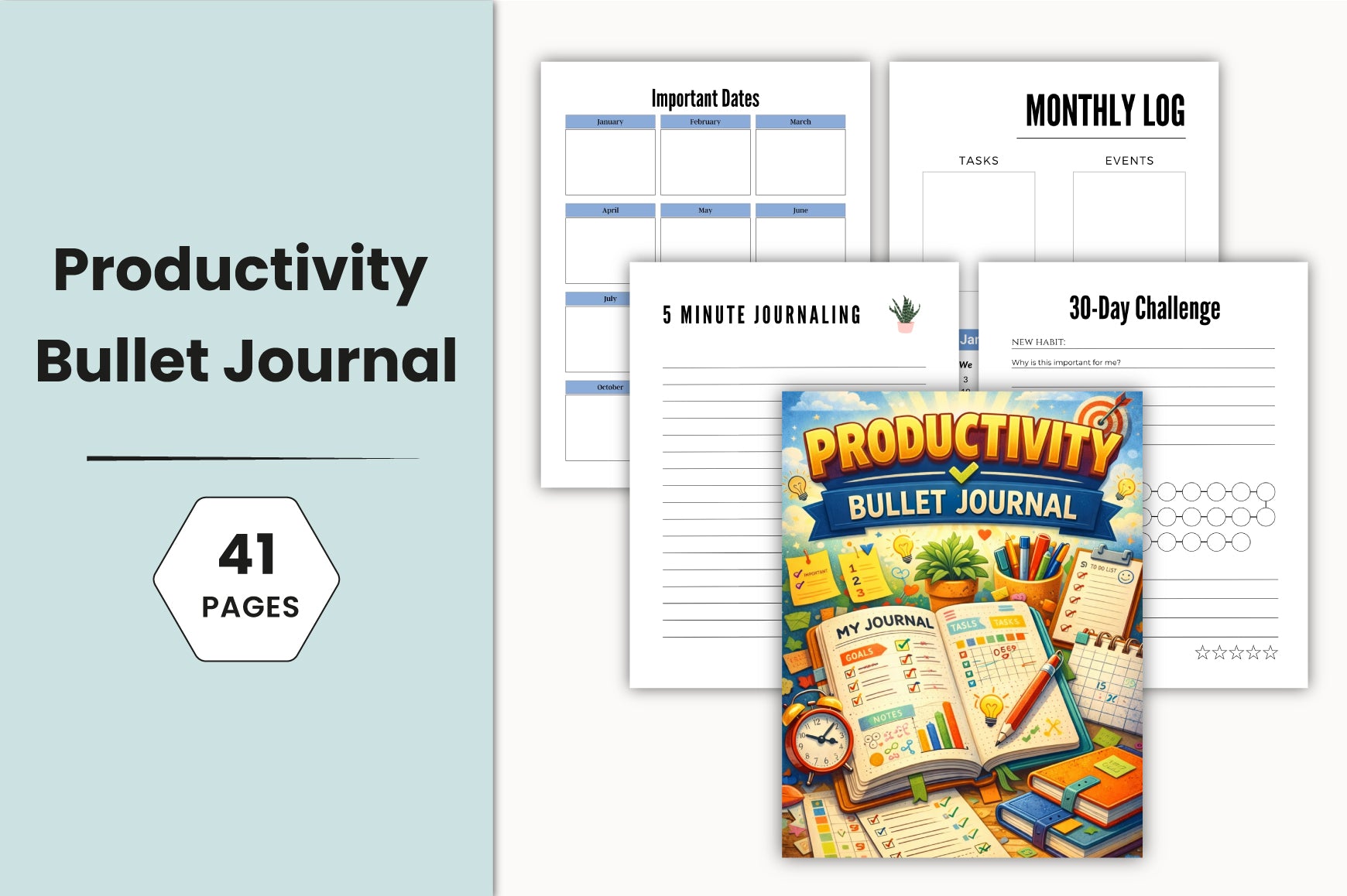 Productivity Bullet Journal