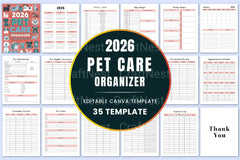 Pet Care Organizer: Simplify Your Pet's Routine - CraftNest - Digital Crafting and Art