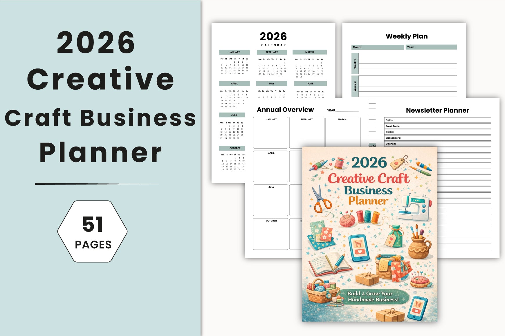 Creative Craft Business Planner
