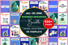 All-In-One Business Organizer - CraftNest - Digital Crafting and Art