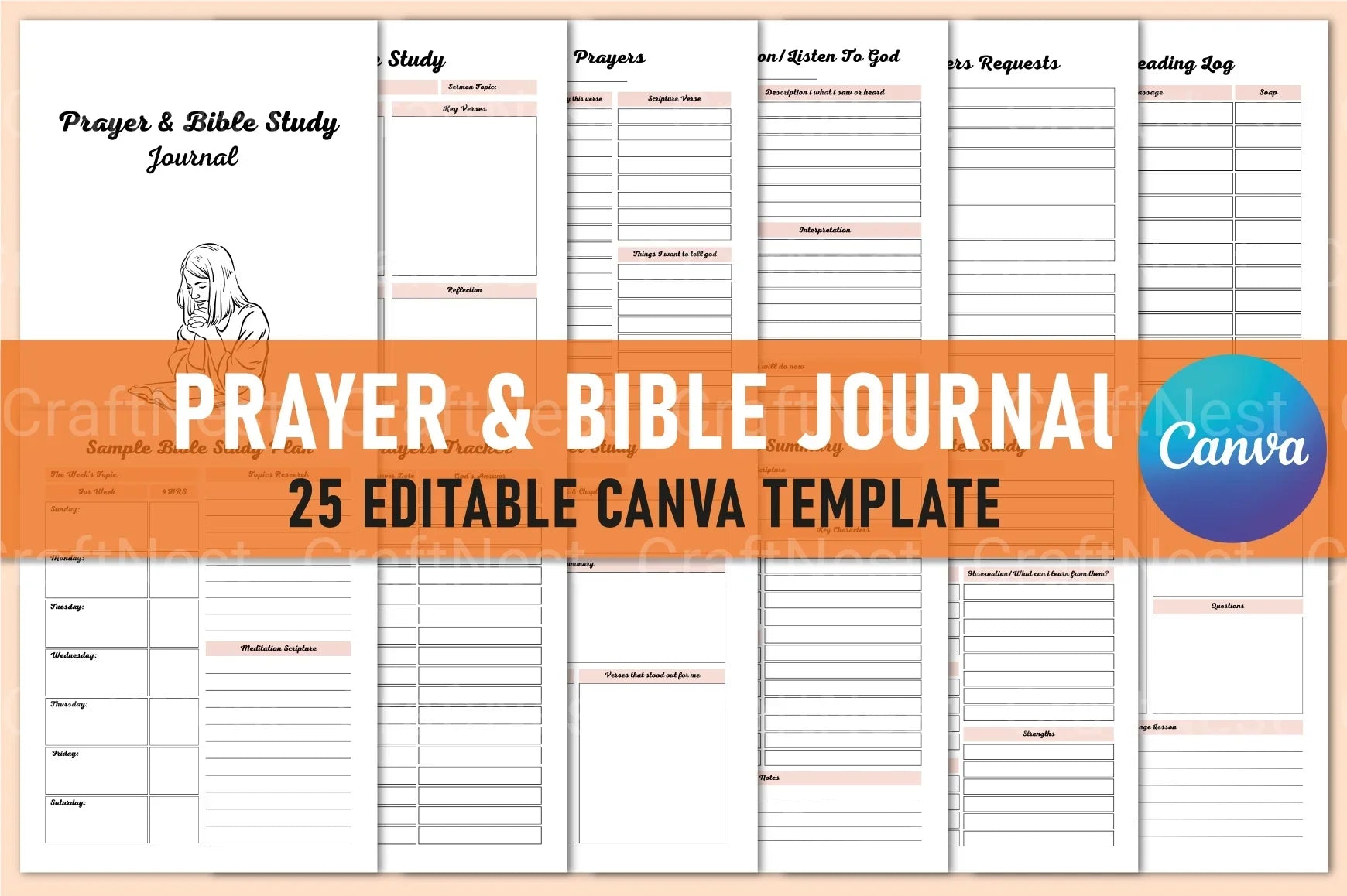 Prayer Bible: Enhance Your Spiritual Journey - CraftNest - Digital Crafting and Art