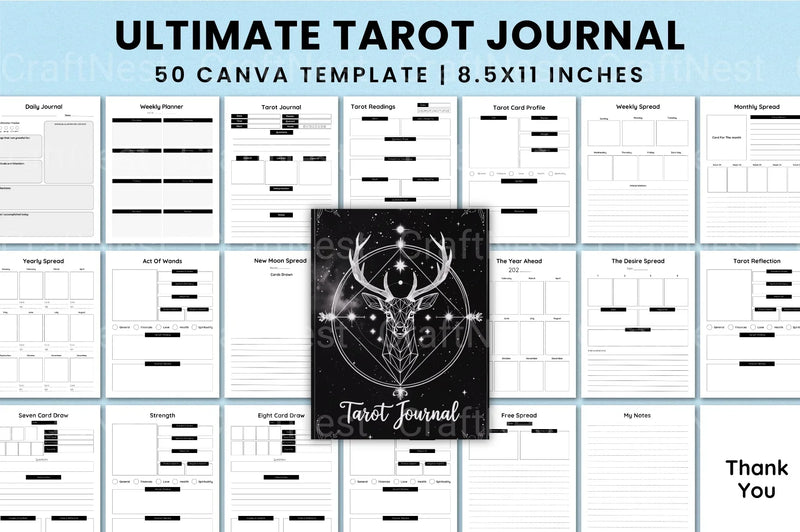 Tarot Card Design - CraftNest - Digital Crafting and Art