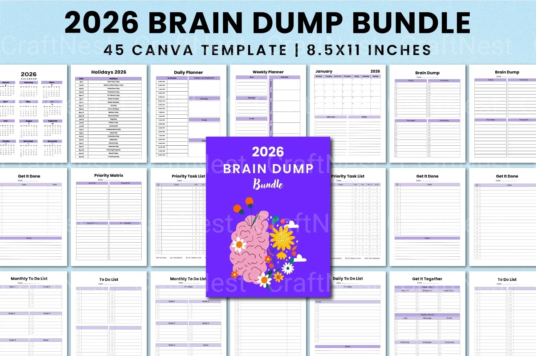 Brain Dump Ideas and Strategies - CraftNest - Digital Crafting and Art