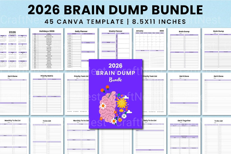 Brain Dump Ideas and Strategies - CraftNest - Digital Crafting and Art