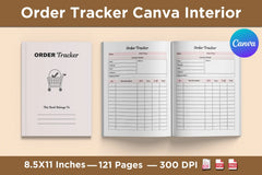 Order Tracker Planner  Bundle - CraftNest - Digital Crafting and Art
