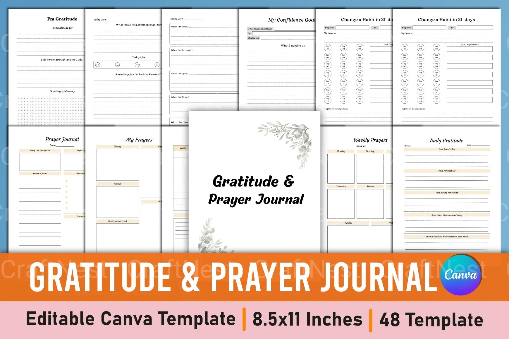 Gratitude Prayer for Daily Reflection - CraftNest - Digital Crafting and Art