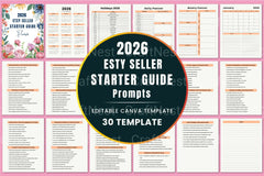 Etsy Seller Starter Guide: Essential Prompts for Success - CraftNest - Digital Crafting and Art