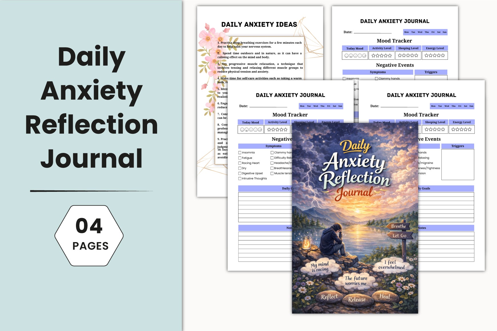 Daily Anxiety Reflection Journal
