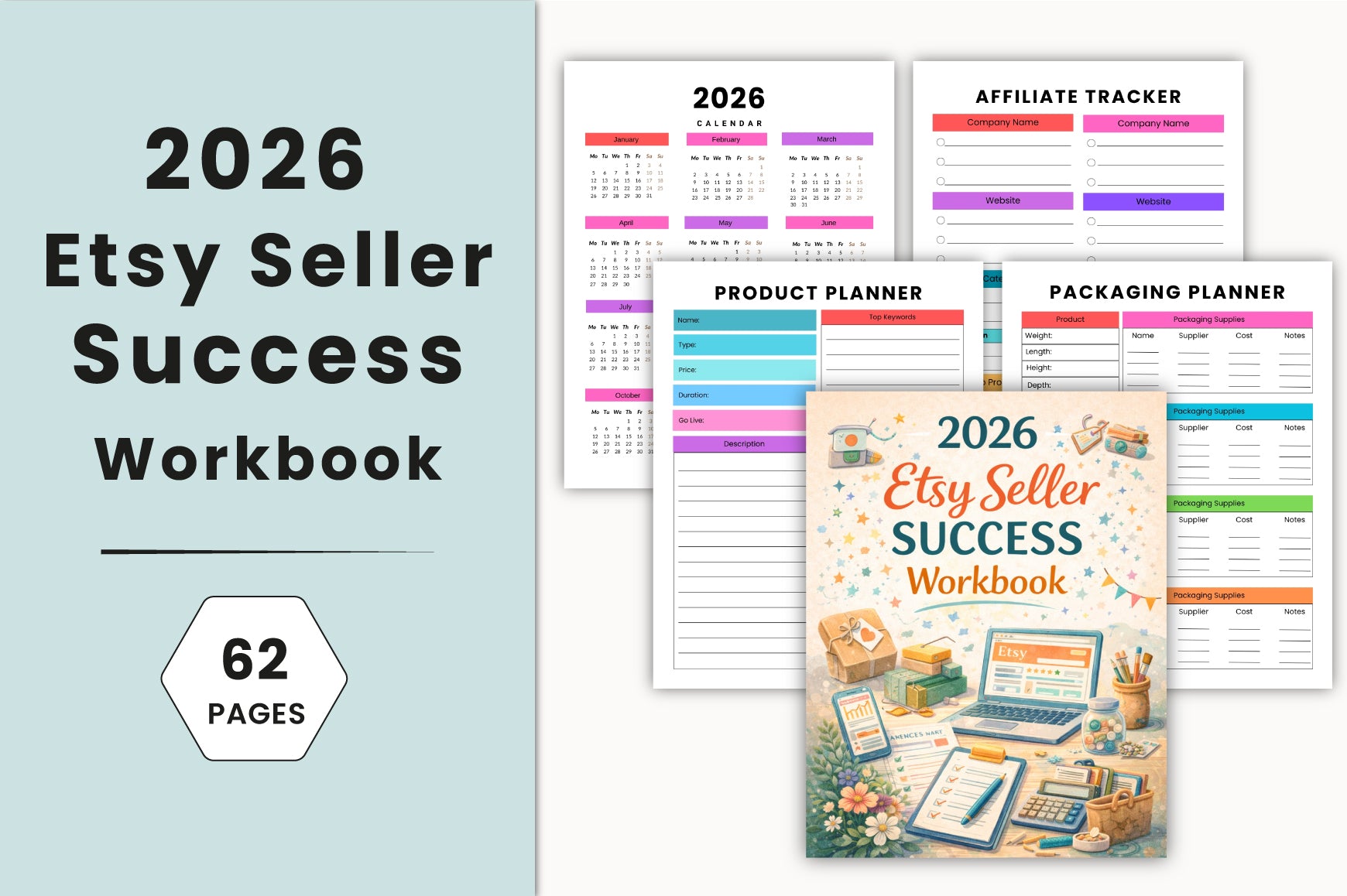 Etsy Seller Success Workbook