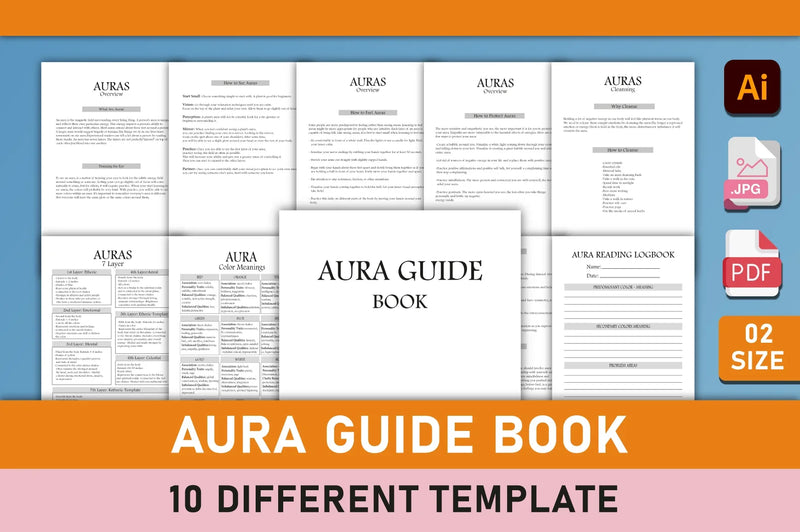 Aura Guide Book from 100 Planner - Guidebook Bundle - CraftNest - Digital Crafting and Art