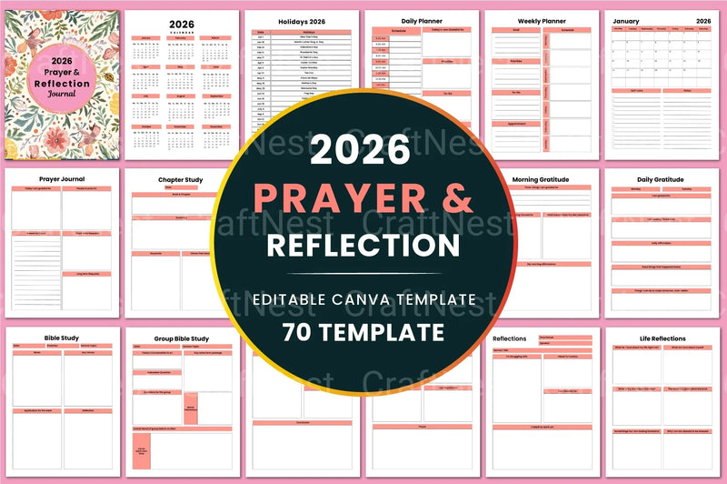 Prayer Reflection - CraftNest - Digital Crafting and Art