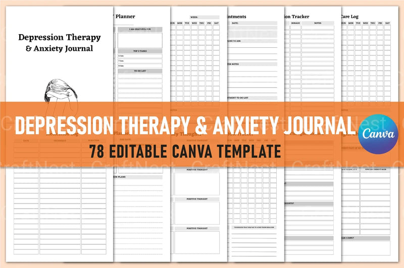 Effective Depression and Anxiety Therapy Techniques - CraftNest - Digital Crafting and Art
