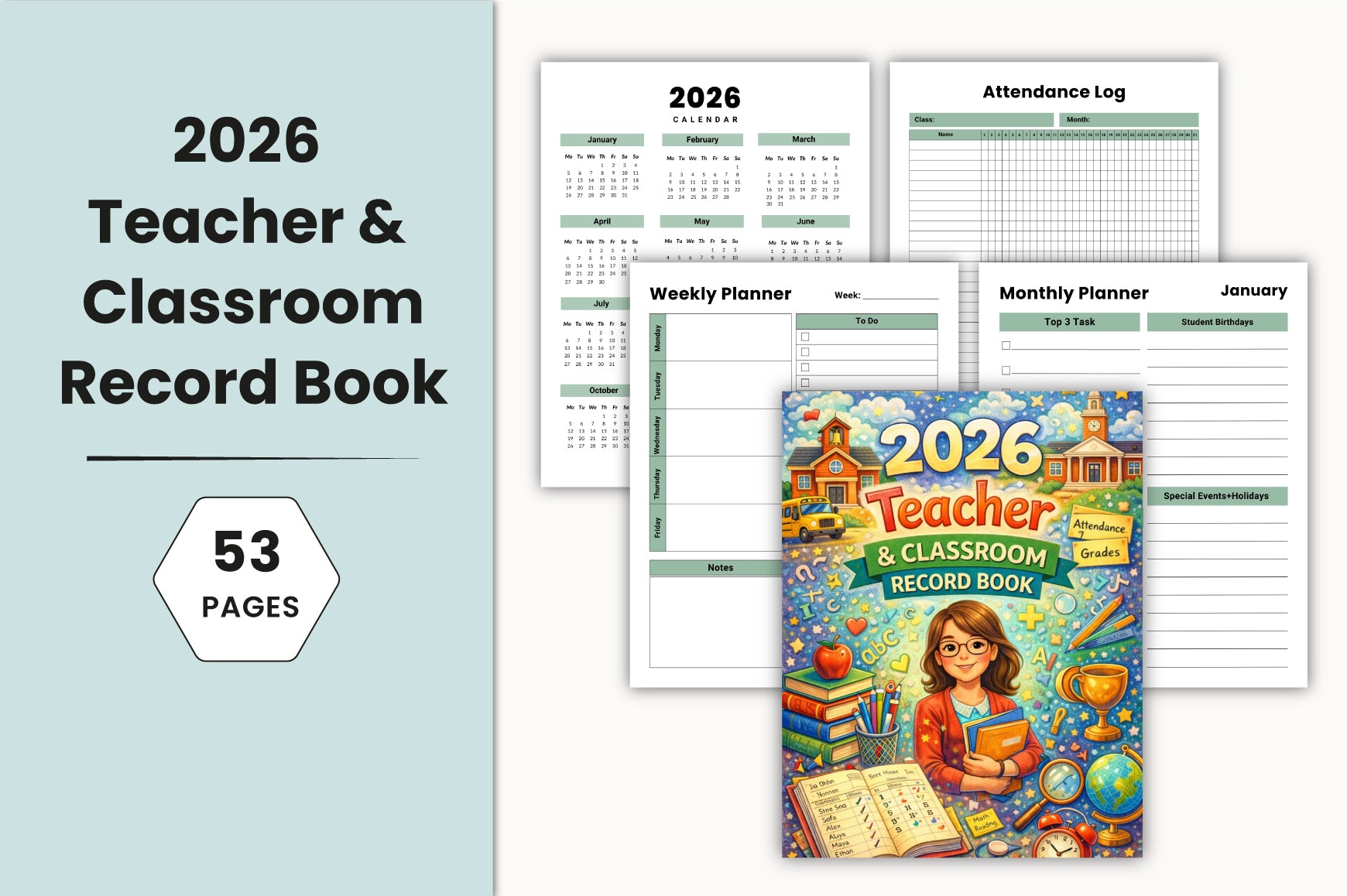 Teacher Classroom Planner